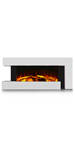 electric fire wall mounted