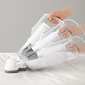 Mattress vacuum with Cyclone Stream technology by Iris Ohyama