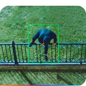 human detection poe ip security camera