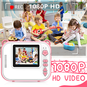 Instant Print Camera for Kids