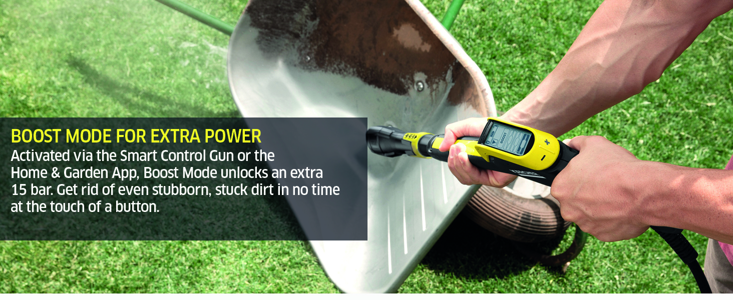 kärcher pressure washer smart home power control jet wash hydroshot