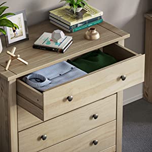 Vida Designs Panama 4 Drawer Chest