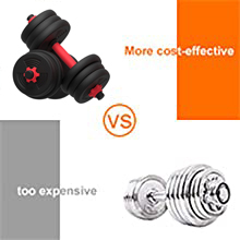 Adjustable Dumbbells Kettlebell Barbell