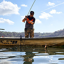 deeper pro, boat fishing