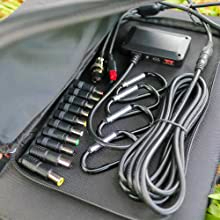 120W solar panel compatible with most portable solar generators power station 