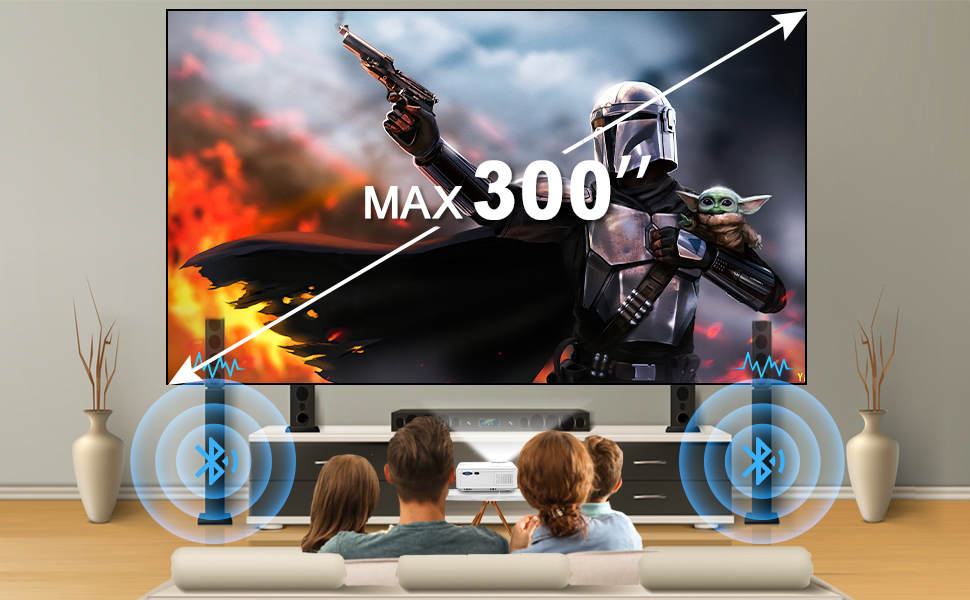 bluetooth projector