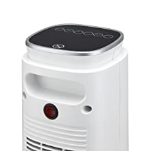 Climatik tower heater with carry handle