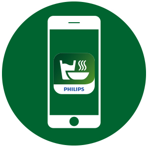 Be inspired with Philips NutriU App
