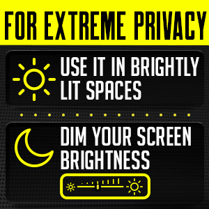 computer privacy screen filter monitor protector 27 inch desktop security confidential protective