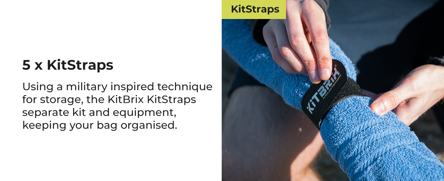 KitBrix Triathlon Ironman Sports Gear Kit Bag BUNDLE - 3 x Bags, Dry Bag, Daypack, Kit Straps