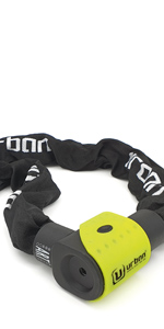 urban security, anti-theft, motorcycle, chain, disc, scooter, security, padlock, urban 10K120