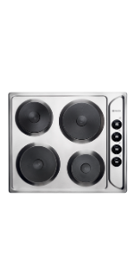 stainless steel hob