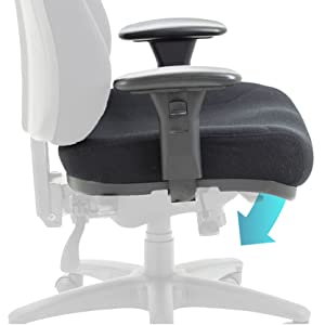 adjustable forward tilt office hippo