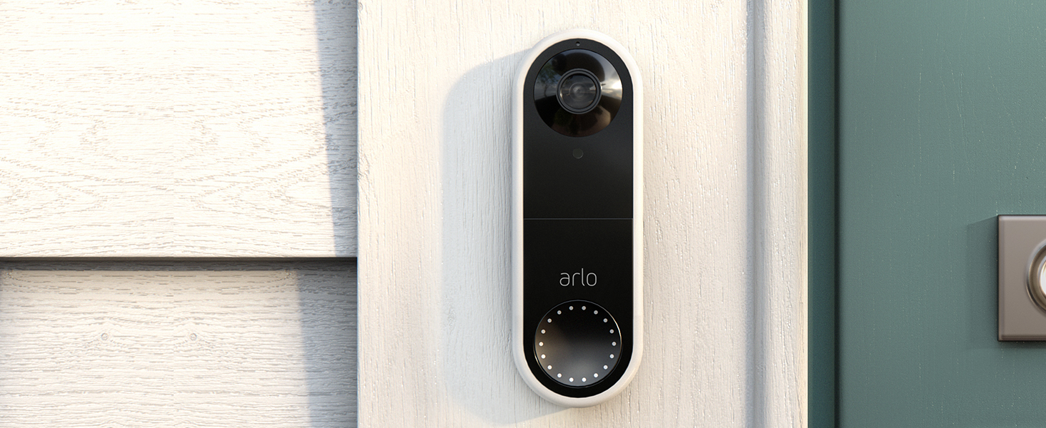Wireless Video Doorbell Camera ring smart home 1080p HDR battery powered 180 degree colour night