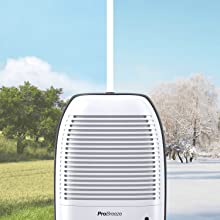 Pro Breeze Dehumidifier Mini Electric Dehumidifier for Home and Office 