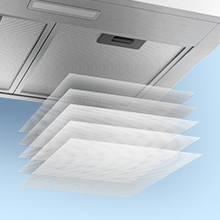 5-layer Aluminum Grease Filter 