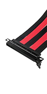 PCIEXT express extension riser cable connector adapter PCI PCIE ribbon gpu vga graphics extender