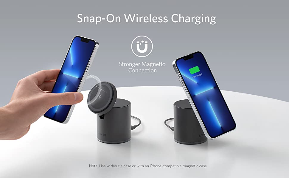 Magnetic wireless charger