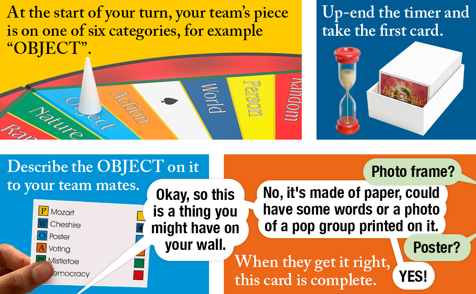 Articulate board game