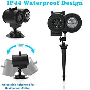 Christmas Halloween Projector LED Lights