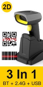 2D scanner with base