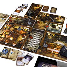 mansions of madness 2nd edition board and contents
