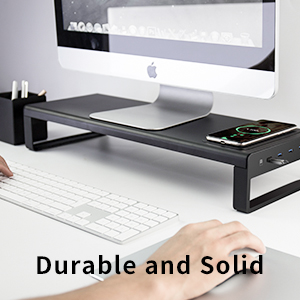 Monitor stand.