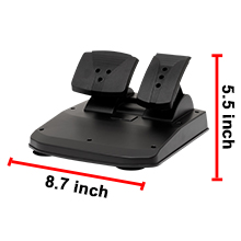 racing wheel with pedals