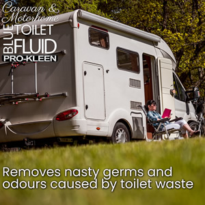 Pro-Kleen blue toilet fluid