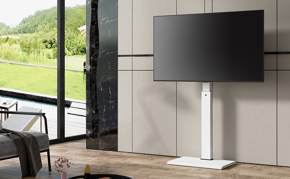 FITUEYES TV stand for 55 inch tv