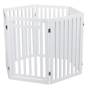 Closed locking grille.