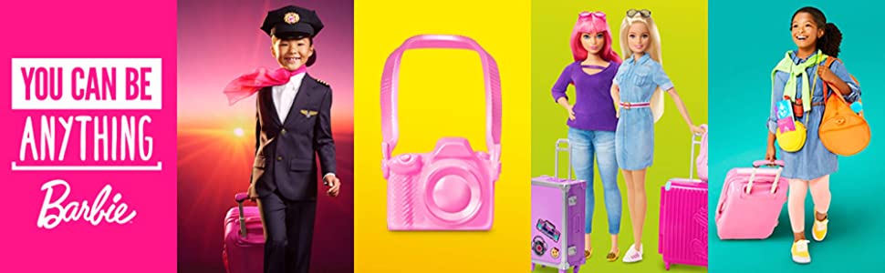 Barbie GDG76 Dreamplane Playset, Multicolour 