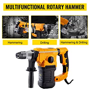 combination rotary hammer