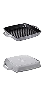 Staub cast iron grill