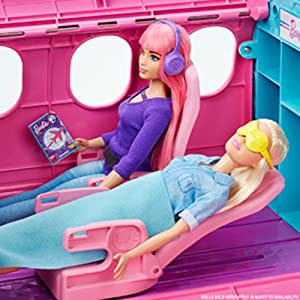 Barbie GDG76 Dreamplane Playset, Multicolour 