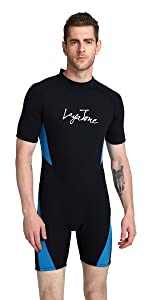 wetsuit shorty men women diving suit 3mm neoprene suit swimsuit swimwear canoeing suit 