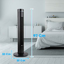 38-inch oscillating cooling tower fan 36 inch tower fan powerful 30-inch fan tower 40