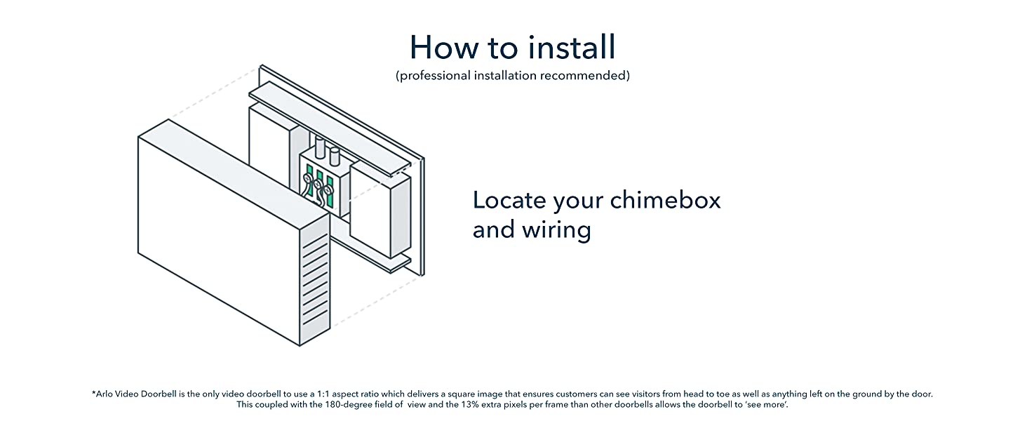 Arlo, Video Doorbell, Alexa, doorbell, installation