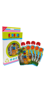 reusable food pouches - 140ml