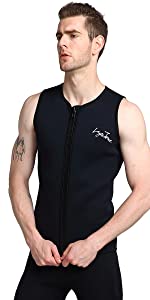 wetsuit vest jacket tops women men neoprene tops neoprene vest diving vest tops wet suit swimsuit 