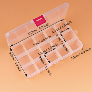 Plastic Compartment Box