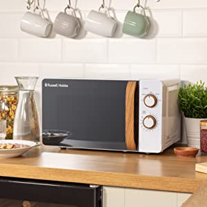 Russell Hobbs 17L White Manual Microwave