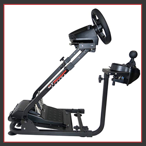 This racing wheel is durable & sturdy.