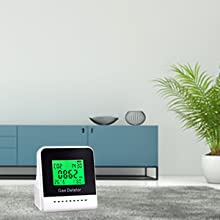 co2 carbon dioxide monitor detector tester meter concentration NDIR Sensor air quality Battery