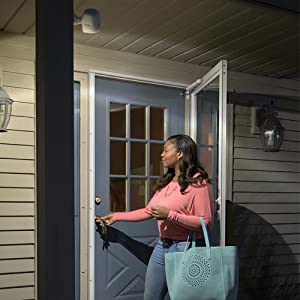 motion sensing spotlight, outdoor security spotlight, wireless floodlight