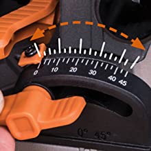 0° - 45° Bevel Cutting