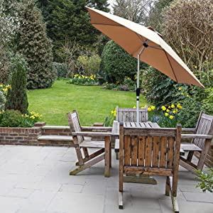 GlamHaus Garden Parasol