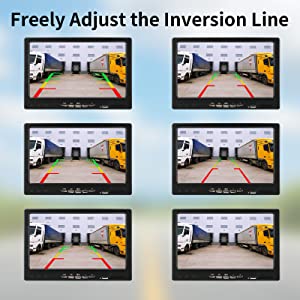 Adjustable reversing line