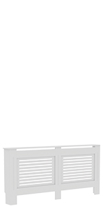 Milton radiator cover white 