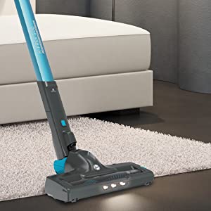 h-free 500 double battery brush bar